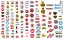 Gofer Racing 11006 Sponsor Sheet Decal 1:24