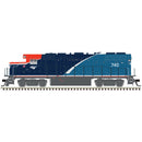 Atlas 10004552 HO EMD GP38-2 - Standard DC - Silver -- Amtrak