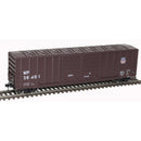 Atlas 20005873 FMC 5077 50' Double-Door Boxcar with Centered Doors - Ready to Run - Master(R) -- Union Pacific WP 38403 (Boxcar Red, white), HO Scale