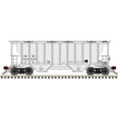 PREORDER Atlas Master Line HO 20007690 Portec 3000 2-Bay Covered Hopper, Chicago Freight Car Leasing CRDX