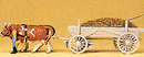 Preiser HO 30474 Horse-Drawn Wagon