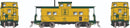 PREORDER Rapido HO 144044 Northeastern-Style Steel Caboose, Maine Central Pine Tree Logo