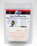 Profile Accessories Inc. 3000 Micro Finishing Cloth Abrasive Strips with Foam Block, 2 x 8" Sheets 1 Each: 3200, 3600, 4000, 6000, 8000, 12000 Grit