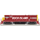 PREORDER Atlas 40005945 N GE U33/36B - Standard DC - Master(R) Silver -- Rock Island