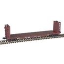 Atlas Master Line N 50005806 48' GSI Bulkhead Flat Car, Union Pacific