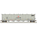 PREORDER Atlas 50006847 N Trinity 5660 PD Covered Hopper - Ready to Run -- ConAgra Mills GACX