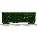 PREORDER Atlas Master Line N 50007362 40' PS-1 Boxcar, Columbus & Greenville