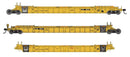 PREORDER Walthers Mainline HO 910-55826 NSC Articulated 3-Unit 53' Well Car, TTX