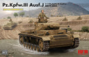 Rye Field Model 5072 Pz.Kpfw.III Ausf. J w/Full Interior 1:35