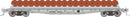 PREORDER Rapido HO 138507A F30D 50' Wheel Flat Car, Southern Pacific MOW