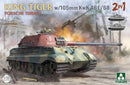 Takom 2178 King Tiger Porsche Turret w/105mm 1:35