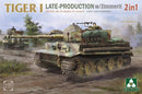 Takom 2199 Tiger 1 Late Prod w/Zimmerit 1:35