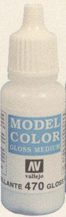 Vallejo 70470 Gloss Medium 6p