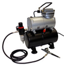 Vigiart 533 AS-186 Air Compressor w/tank + Airbrush