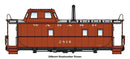 PREORDER Walthers Proto HO 920-103611 Wabash Streamlined Caboose, Wabash