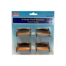 Rock Island Hobby RIH061107 O Scale Park Benches