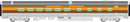 Walthers Mainline 910-30167 85' Budd Diner - Ready to Run -- Denver & Rio Grande Western, HO