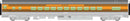 Walthers Mainline 910-30208 85' Budd Small-Window Coach - Ready to Run - Denver & Rio Grande Western, HO