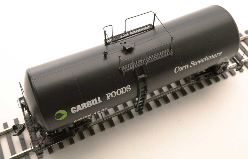 Walthers 920-100146 40' UTLX 16,000-Gallon Funnel-Flow Tank Car - Ready to Run. -- Cargill Corn Sweetener CRGX