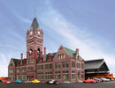 Walthers Cornerstone 933-2946 Milwaukee Everett Street Station and Train Shed - Kit - Station Measures: 25-5/32 x 8-13/32 x 22" 63.8 x 21.3 x 55.8cm, HO