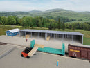 Walthers Cornerstone 933-3854 Modern Lumber Transload - Kit, N Scale