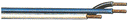 Model Power MDP2303 Hook-Up Wire -- 3-Conductor, 20' (red, white, blue), All Scales