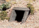 Woodland Scenics C1165 Timber Culverts 2pk, N Scale