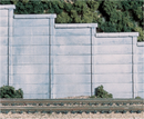 Woodland Scenics C1258 Concrete Retaining Walls 3p, HO