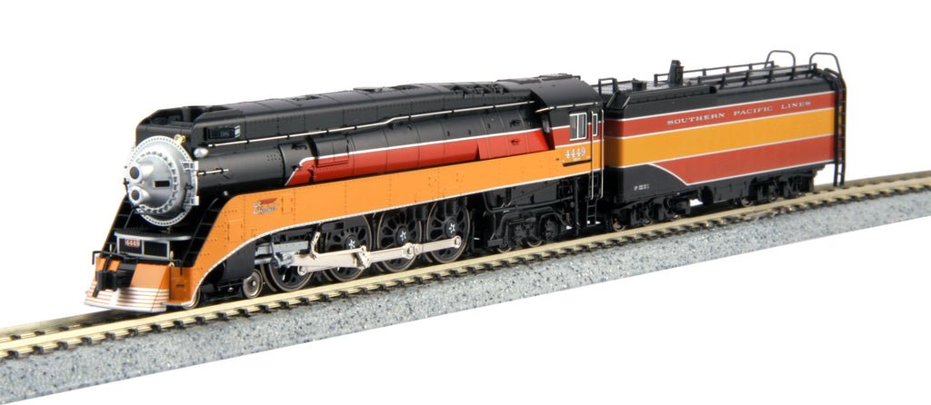 Kato USA 126-0307-LS GS-4 SP LINES DAYLIGHT #4449 W/ PRE-INSTALLED ESU  LOKSOUND, N Scale