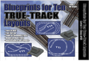 Atlas Model Railroad Co. 15  BLUEPRINTS Ten TRU-TRACK, HO