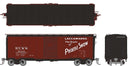 PREORDER Rapido 181002 HO 1937 AAR 40' Boxcar - Round corner: DL&W - Phoebe Snow: 6-Pack