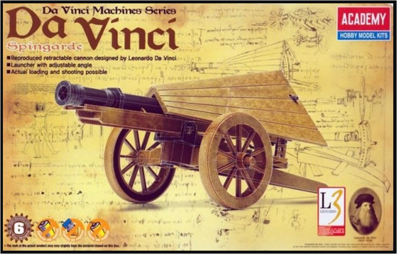 Academy Models 18142 da Vinci SPINGARDE