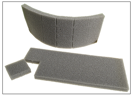 A Line Product 116-19300 Hobby Tote System -- Foam Spacers pkg(24)