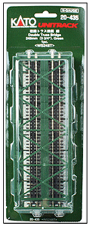 Kato USA 20436  Dbl TRUSS BRIDGE LtBlu 248mm, N Scale