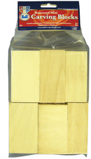 Midwest Products co 21 Basswood Mini Carving Block Bag
