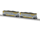 PREORDER Lionel 2243020 CSX Standard O Rotary Gondola 4-Pack, Standard Gauge