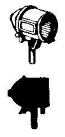 Cal-Scale Train Parts 235 Headlight PRR Modern, HO