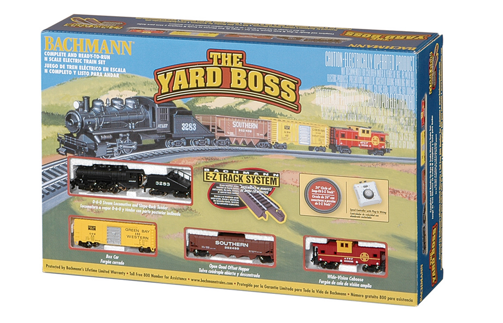 Bachmann 24014 YARD BOSS TRAIN Set N Scale