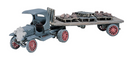 Woodland Scenics 244 Flat Bed & Tractor (Diamond T) Kit, HO