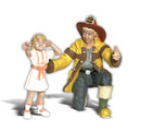 Woodland Scenics 2539 Fireman Bill & Betsy - G Scale