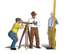 Woodland Scenics 2556 Hilow Brothers Surveying - G Scale