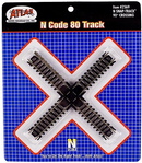 Atlas 2569 C80 90 Degree CROSSING, N Scale