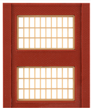 Design Preservations 30174  TWO STORY STEEL SASH WINDOW, HO