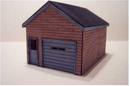 Osborn Model Kits 3026 Garage, N Scale