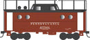 Bowser 43385 PRR Class N5C Steel Cabin Car (Caboose) - Ready to Run -- Pennsylvania Railroad