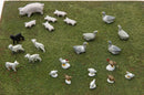 JL Innovative Design 338 Farmyard Small Animal Detail Set(24), HO Scale