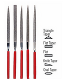 Zona Tools 37354 DIAMONDFILE Asst Thik 5pc 120g