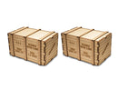 Bachmann 39112 O Scale Machinery Crates (2 per pack), O Scale