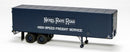 Rapido 403011 HO scale 35' Fruehauf Integral-Post Volume Van - Nickel Plate: