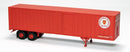 Rapido HO scale 40' Fruehauf Exterior-Post Volume Van - PRR 1960s: